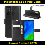 Magnetic Book Flip Case For Huawei P smart 2020 Slim Fit Look